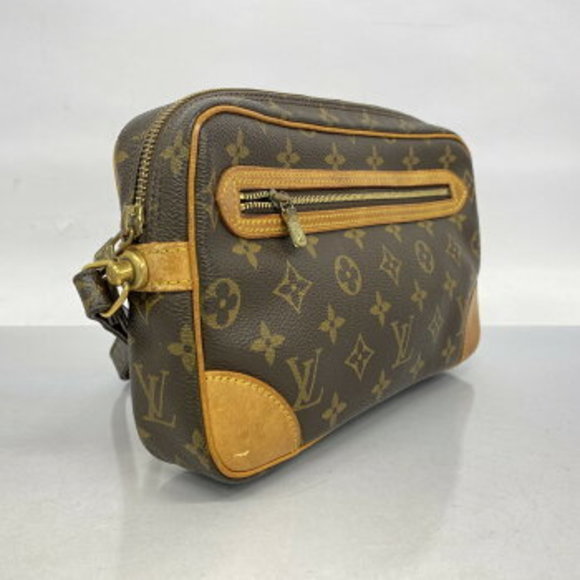 Louis Vuitton Monogram Marly Dragonne GM Clutch Bag Brown - Picture 2 of 9